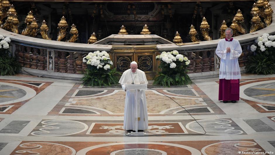 Papst Franziskus Segen Ostersonntag Vatikan 