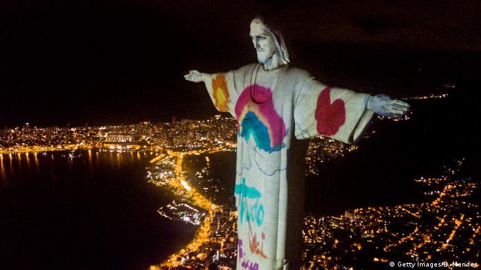 Brasilien Rio de Janeiro Christus der Erlöser Jesus Statue (Getty Images/B. Mendes)