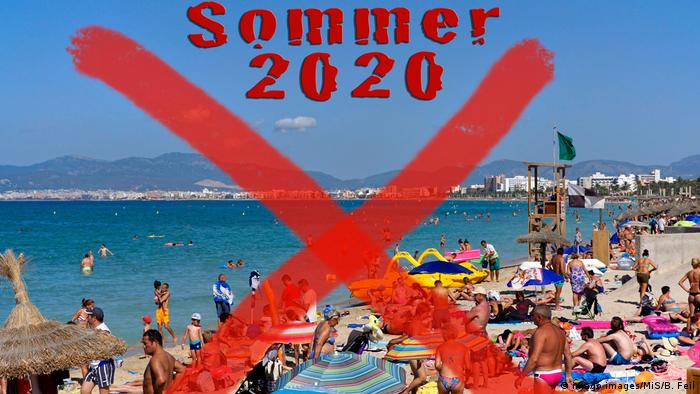 Symbolbild: Aus dem gewohnten Sommerurlaub im Jahr 2020 wird nichts werden