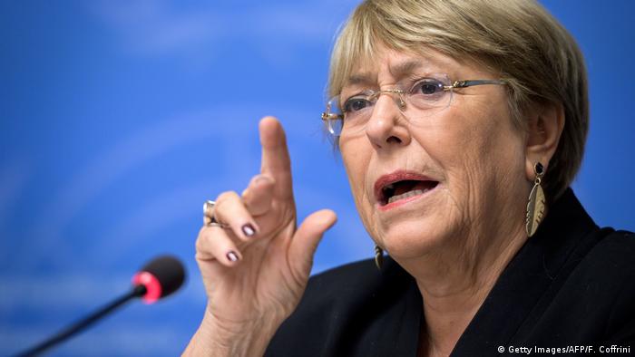 UN Commissioner Michelle Bachelet honors journalists | DW News - latest  news and breaking stories | DW | 03.05.2020