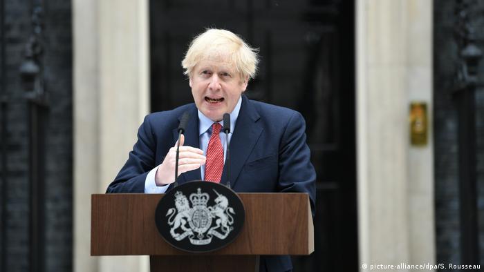 Großbritannien Boris Johnson (picture-alliance/dpa/S. Rousseau)