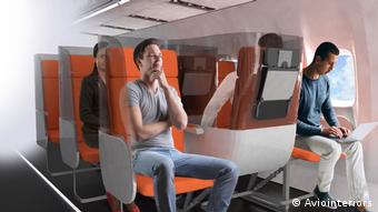 Προστατευτικά καθίσματα με πλεξιγκλάς ίσως προστεθούν στο μέλλον στην καμπίνα των επιβατών