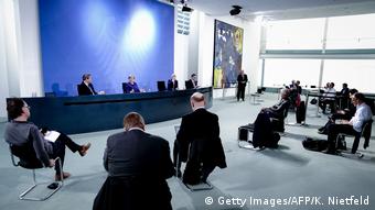 Deutschland Berlin Pressekonferenz Coronavirus (Getty Images/AFP/K. Nietfeld)