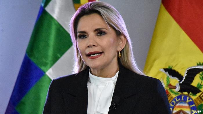 Bolivien Jeanine Añez (AFP)