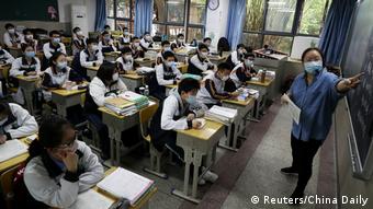 China Coronavirus Schulen öffnen in Wuhan (Reuters/China Daily)