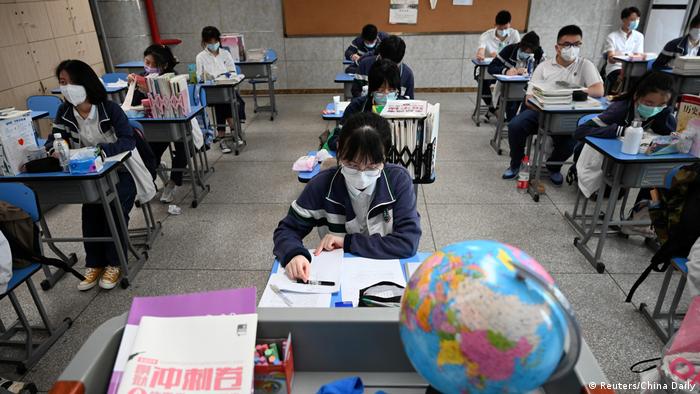 China Coronavirus Schulen öffnen in Wuhan (Reuters/China Daily)