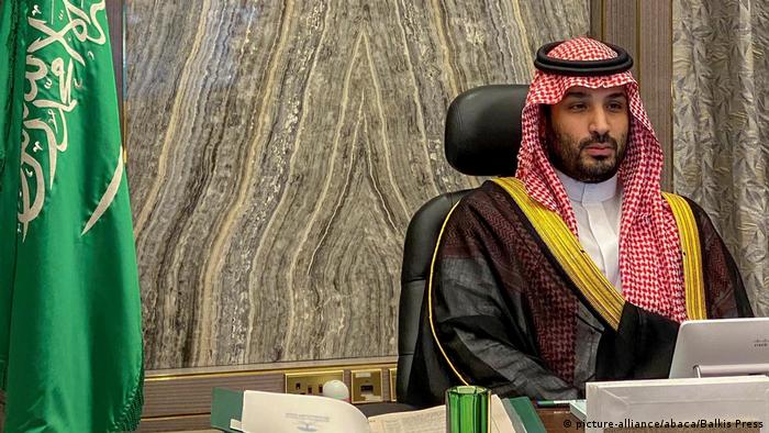 Saudi-Arabien Kronprinz Mohammed bin Salman (picture-alliance/abaca/Balkis Press)