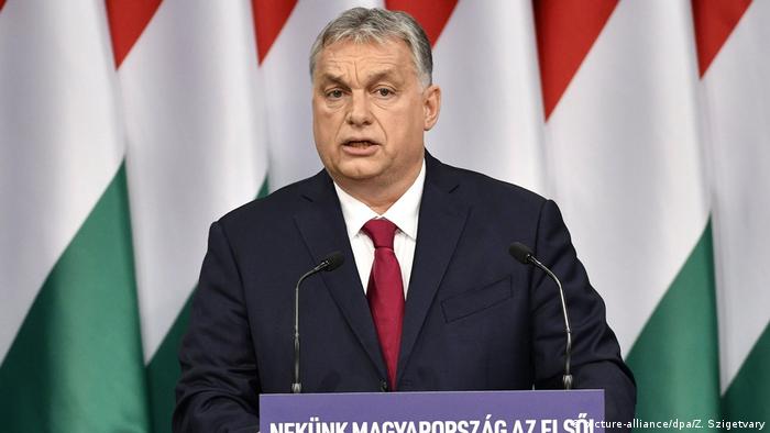 Ungarn Ministerpräsident Viktor Orban (picture-alliance/dpa/Z. Szigetvary)