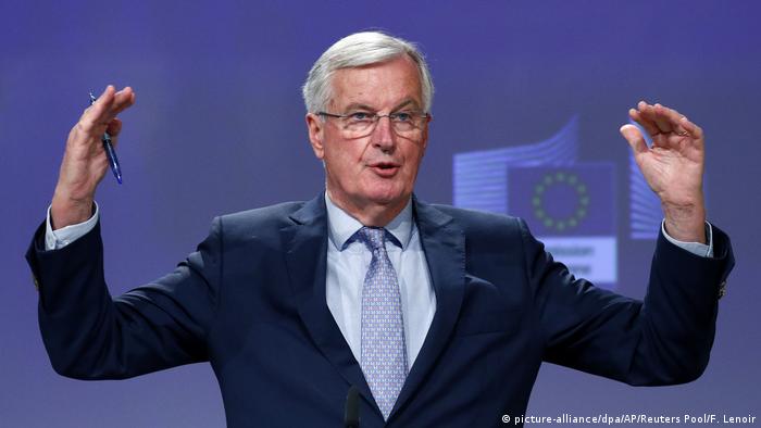Belgien | Michel Barnier (picture-alliance/dpa/AP/Reuters Pool/F. Lenoir)