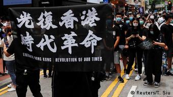 Hongkong Demonstration gegen Chinesische Regierungspläne (Reuters/T. Siu)
