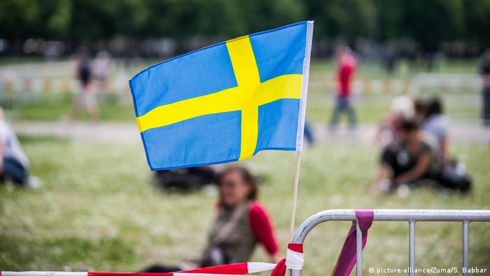 Schwedische Fahne (picture-alliance/Zuma/S. Babbar)