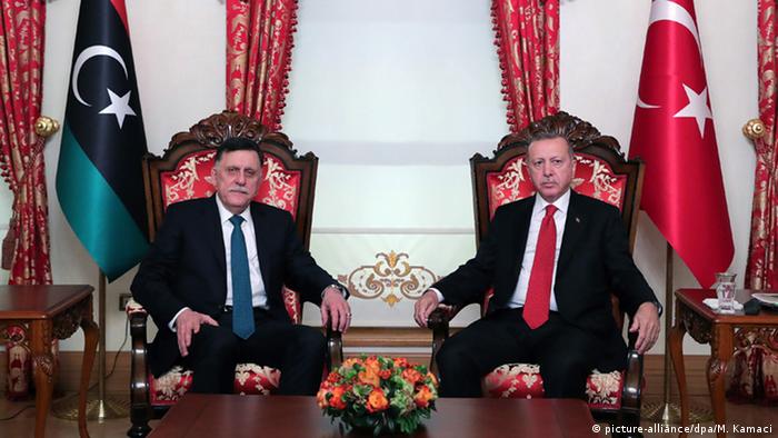 Libyens Premierminister al-Sarraj in Istanbul