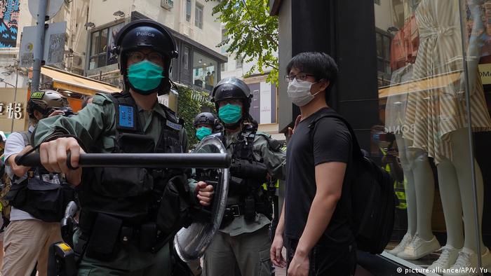 China, Hongkong: Proteste (picture-alliance/AP/V. Yu)