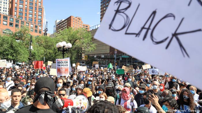 USA New York Proteste nach dem Tod von George Floyd in Minneapolis