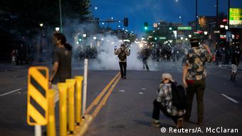 USA Proteste gegen Polizeigewalt / Tod von George Floyd (Reuters/A. McClaran)