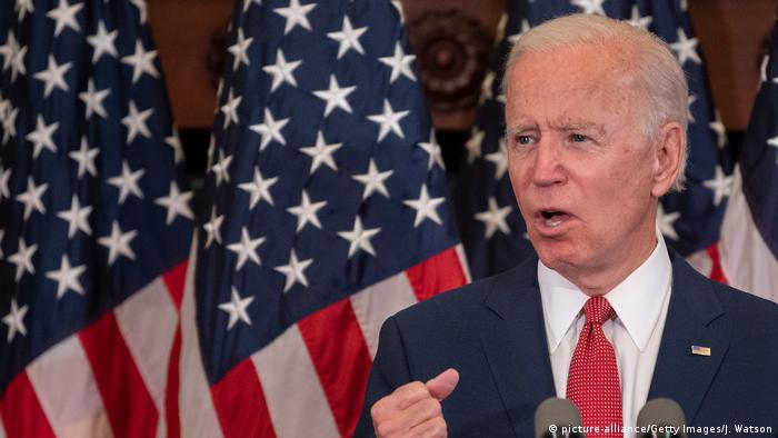 USA Präsidentschaftskandidat Joe Biden (picture-alliance/Getty Images/J. Watson)