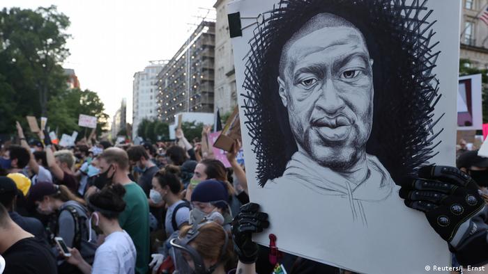 USA | Washington DC | Proteste gegen Polizeigewalt vor dem weißen Haus (Reuters/J. Ernst)