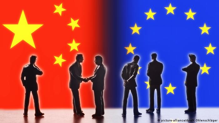 Symbolfoto Handelsbeziehungen zwischen China und der EU (picture-alliance/dpa/K.Ohlenschläger)