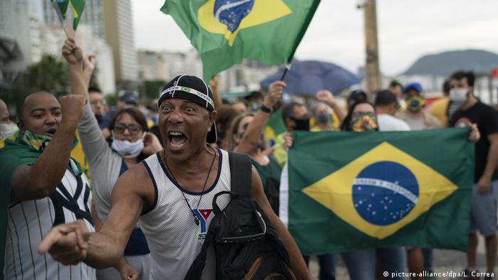 Coronavirus: brasileños marchan a favor y contra Bolsonaro en ...