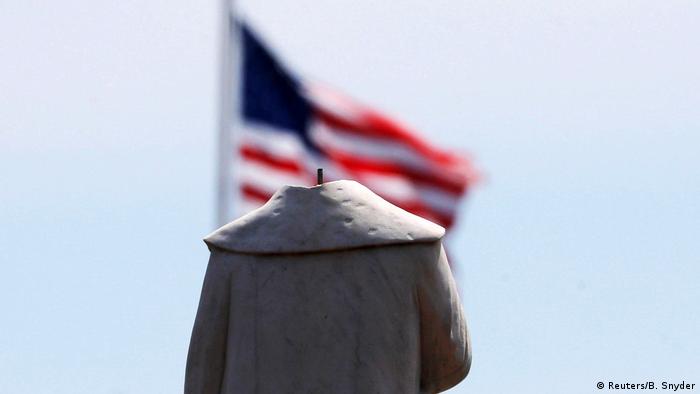 مجسمه سربریده کریستف کلمب در بوستون