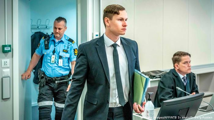 Norwegen | Prozess Philip Manshaus (Getty Images/AFP/NTB Scanpix/O. Berg-Rusten)