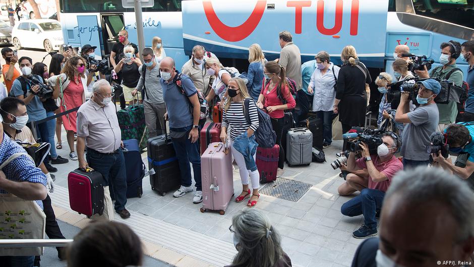 Spanien Mallorca erste Touristen aus Deutschland treffen ein