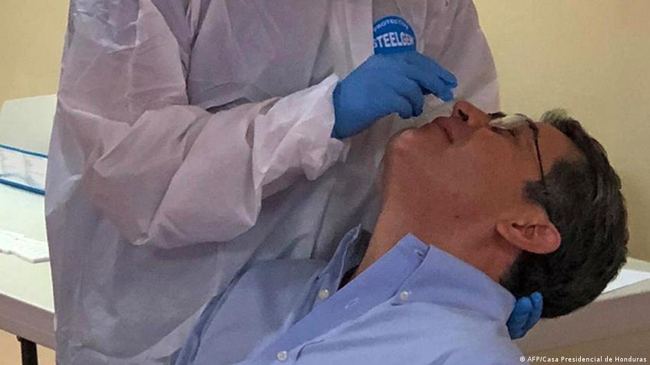 Honduras Präsident Juan Orlando Hernandez positiv auf Coronavirus getestet