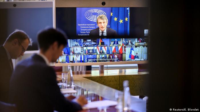 EU-Gipfel | Finanzhilfen Coronakrise | Paris (Reuters/E. Blondet)
