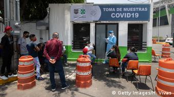 Тест на коронавирус в Мехико