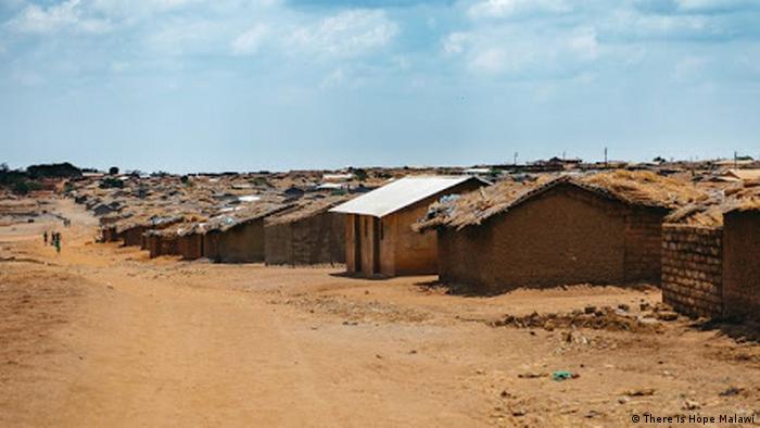 Street scene at the Dzaleka Refugee Camp