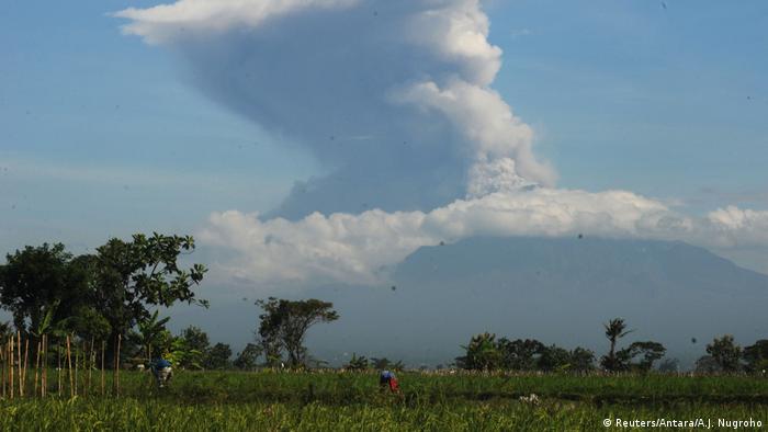 Mount Merapi erupts (Reuters/Antara/A.J. Nugroho)