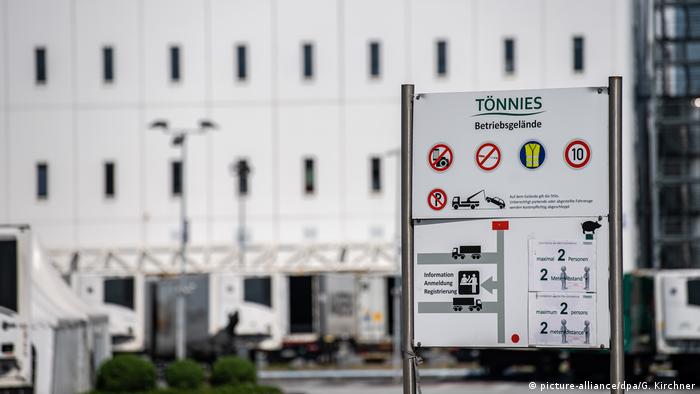 More than 1,500 workers were infected with coronavirus at Tönnies meat processing plant. 