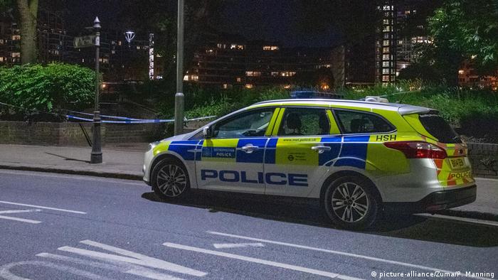 Полицейская машина в Лондоне