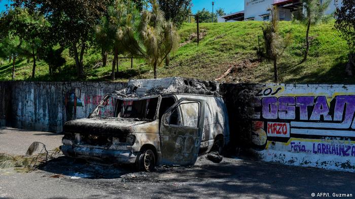 Mexiko Chiapas Ausschreitungen Vandalismus Coronamaßnahmen