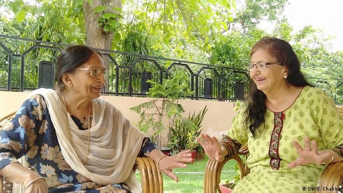 Shashi Luthra and her sister have been living together as India's coronavirus cases increase with each passing day