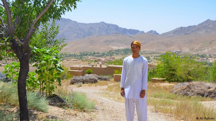 Ali at his home village near Ghazni, south west of Kabul 