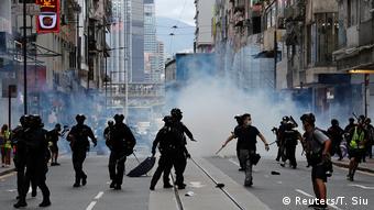 China I Proteste in Hongkong (Reuters/T. Siu)