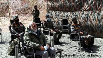 Indien Himalaya Ladakh Besuch von Narendra Modi (Reuters/Press information Bureau)