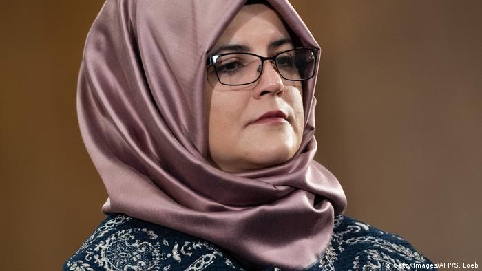 Hatice Cengiz, Jamal Khashoggi's fiancee (Getty Images/AFP/S. Loeb)