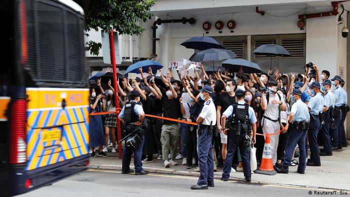 Hongkong Protest Nationale Sicherheit (Reuters/T. Siu)