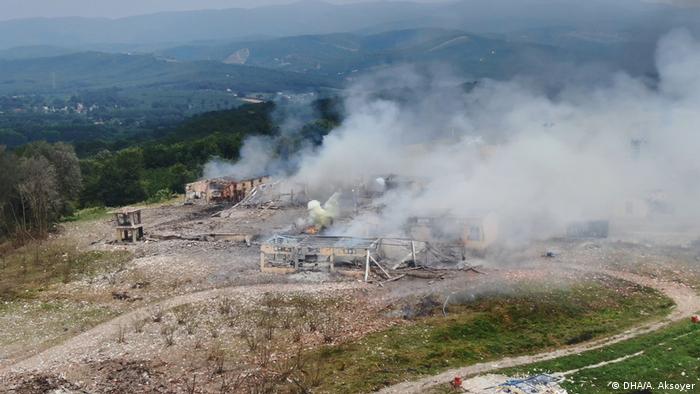 Türkei Explosion in Feuerwerksfabrik 