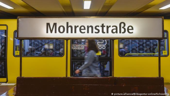 Deutschland Berlin | Thema Umbenennung Haltestelle Mohrenstraße (picture-alliance/Bildagentur-online/Schoening)