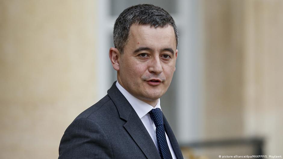 Frankreich Minister für öffentliche Aktion und Rechnungslegung Gerald Darmanin