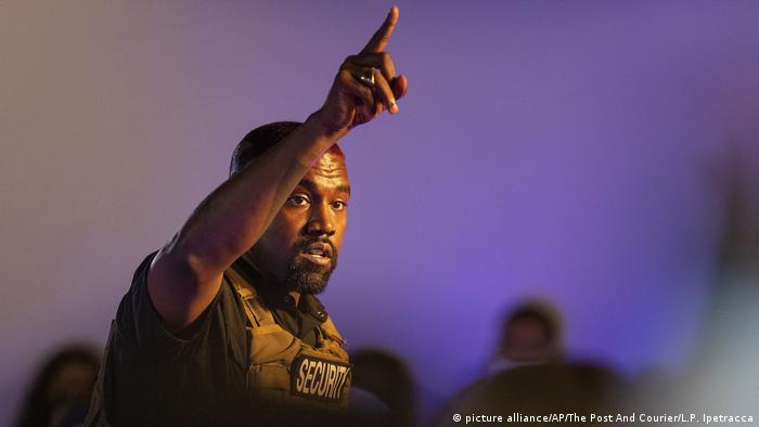 USA Wahlveranstaltung Rapper Kanye West (picture alliance/AP/The Post And Courier/L.P. Ipetracca)