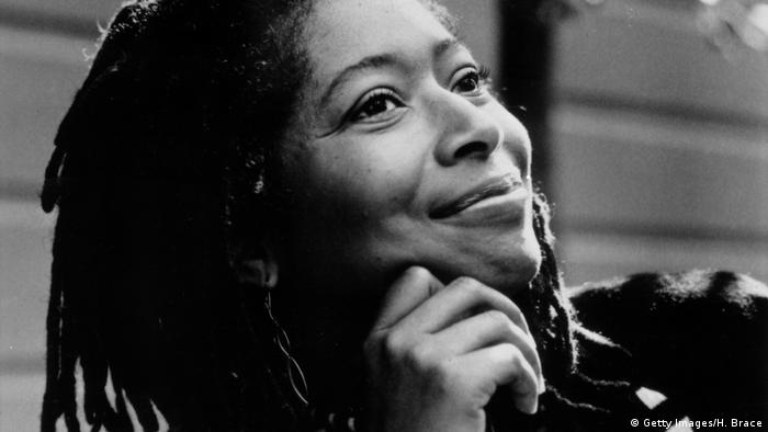 A photograph of Alice Walker smiling