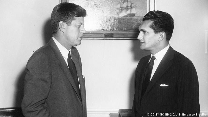 Em 1961, Celso Furtado foi a Washington para encontro com o então presidente dos EUA, John Kennedy