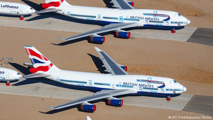Ausgemusterte Boeing 747 von British Airways in Teruel / Spanien (ATC Pilot/Sebastian Thoma)