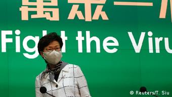 Hongkong Regierungschefin Carrie Lam (Reuters/T. Siu)