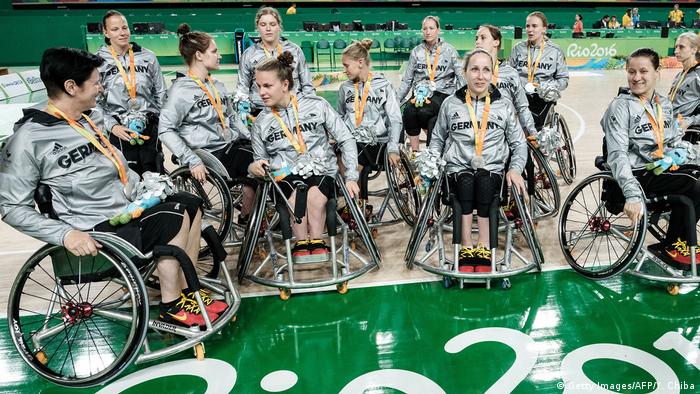 The German team won silver at the Paralympics in Rio (Getty Images/AFP/Y. Chiba)