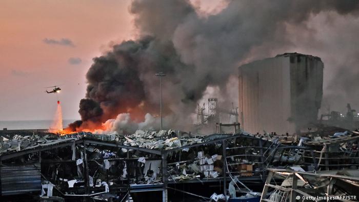 Dev patlamayla sarsılan Lübnan′da ulusal yas | DÜNYA | DW | 04.08.2020
